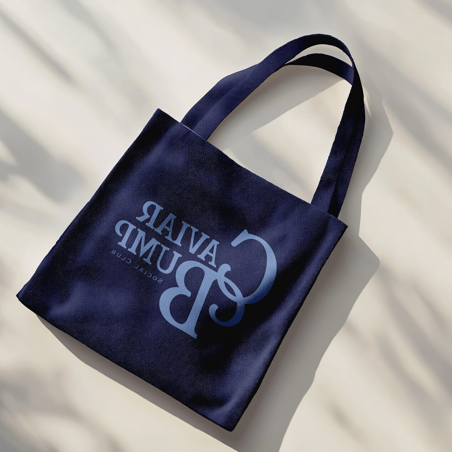 CB Canvas Tote Bag in Caspian Blue